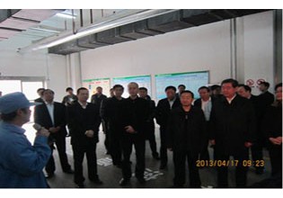中農辦主任唐仁健等領導考察山東雪榕食用菌工廠