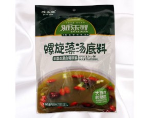 雅乐鲜螺旋藻汤底料500克