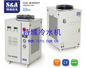 双温双控冷水机同时冷却激光器主体和镜片