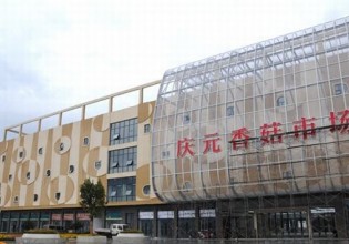 浙江：庆元县新香菇市场举行开业启幕仪式