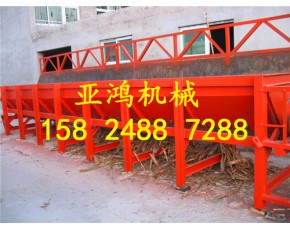 圆木剥皮机，槽式剥皮机厂家，单辊槽式剥皮机