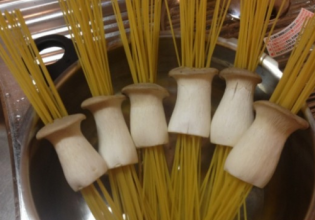 快訊：創意美食 “杏鮑菇意大利面”走紅網絡