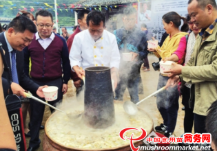 云南：保山市举办首届松茸土豆美食文化节