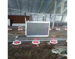 华菱农牧600*700翅片管铝管暖风机水暖锅炉专用暖风机批发