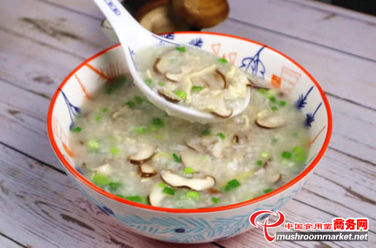 鲜美鸡肉香菇粥