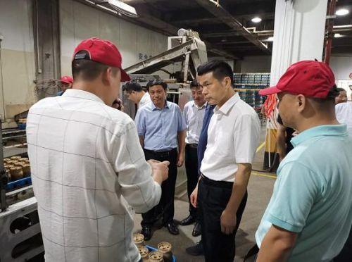 江西省九江市委副書記、市長謝來發蒞臨上海雪榕生物科技股份有限公司