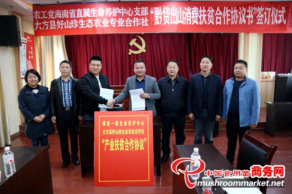 農工黨海南省委會調研組赴貴州省大方縣實地考察天麻、冬蓀產業發展情況
