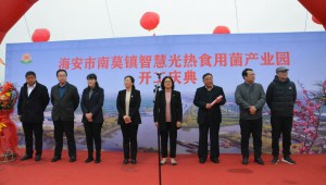 山東省食用菌體系首席專家萬魯長蒞臨聊城市農科院指導工作