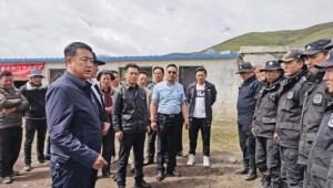 青海省玉樹州雜多縣工作組赴玉樹市、囊謙縣慰問蟲草采集駐點工作人員