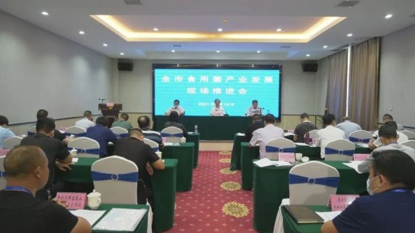 貴州省安順市食用菌產業發展現場推進會在紫云縣順利召開
