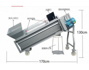 电动全自动菌袋分离机厂家 大型废旧菌棒脱袋分离粉碎机价格