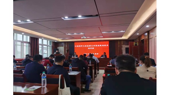 江西省大球蓋菇高效栽培技術培訓和現場觀摩會在高安市順利召開