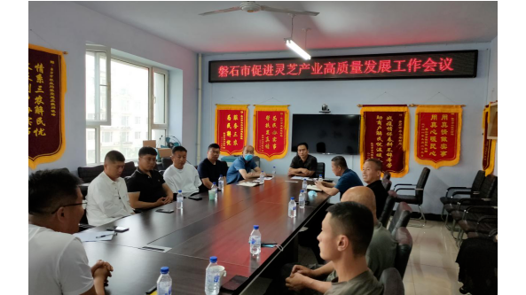 吉林省磐石市召開促進靈芝產業高質量發展工作會議 不斷推動產品升級