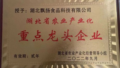 湖北飘扬食品科技有限公司打造现代化科技企业