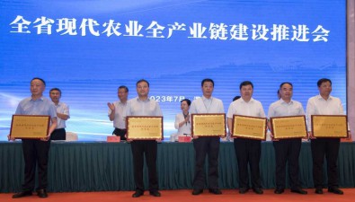 陕西柞水县：食用菌产业链典型获授牌表彰
