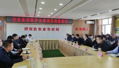 黑龙江桦川县：召开食用菌产业发展交流座谈会