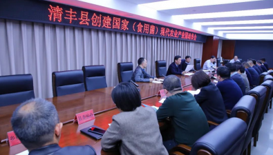 河南清豐縣：安排部署創(chuàng)建國家（食用菌）農(nóng)業(yè)現(xiàn)代產(chǎn)業(yè)園工作
