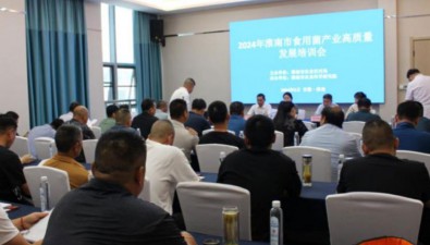 安徽淮南：培訓交流，推進食用菌產(chǎn)業(yè)高質量發(fā)展