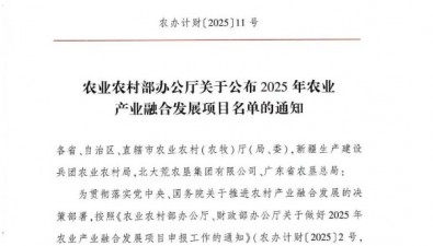 江蘇省食用菌產業集群入選“2025年優勢特色產業集群項目立項名單”