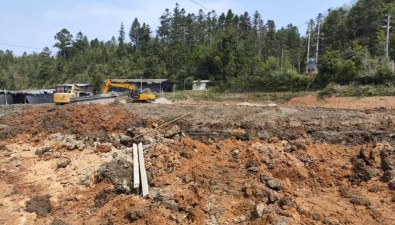 福建古田卓洋乡食用菌基地建设项目开工