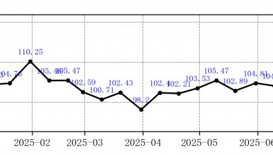 2025年6月下旬总指数三降后温和上升，单品指数5升1降