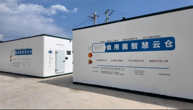 食用菌智慧云仓在西宁市湟中区试点使用