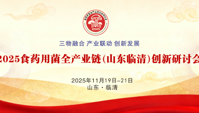 六大亮点！2025食药用菌全产业链（山东临清）创新研讨会11月将启幕