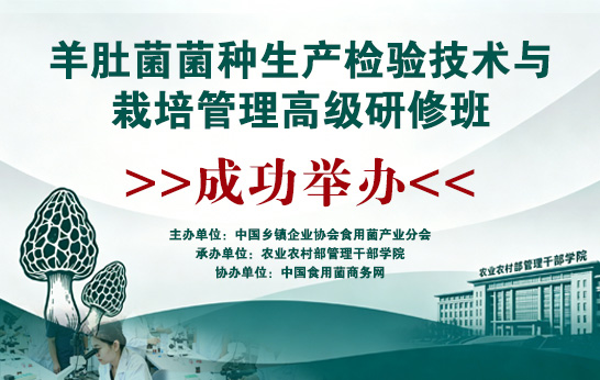2026年5月30日至6月1日，“羊肚菌菌种生产检验技术与栽培管理高级研修班”在北京成功举办。